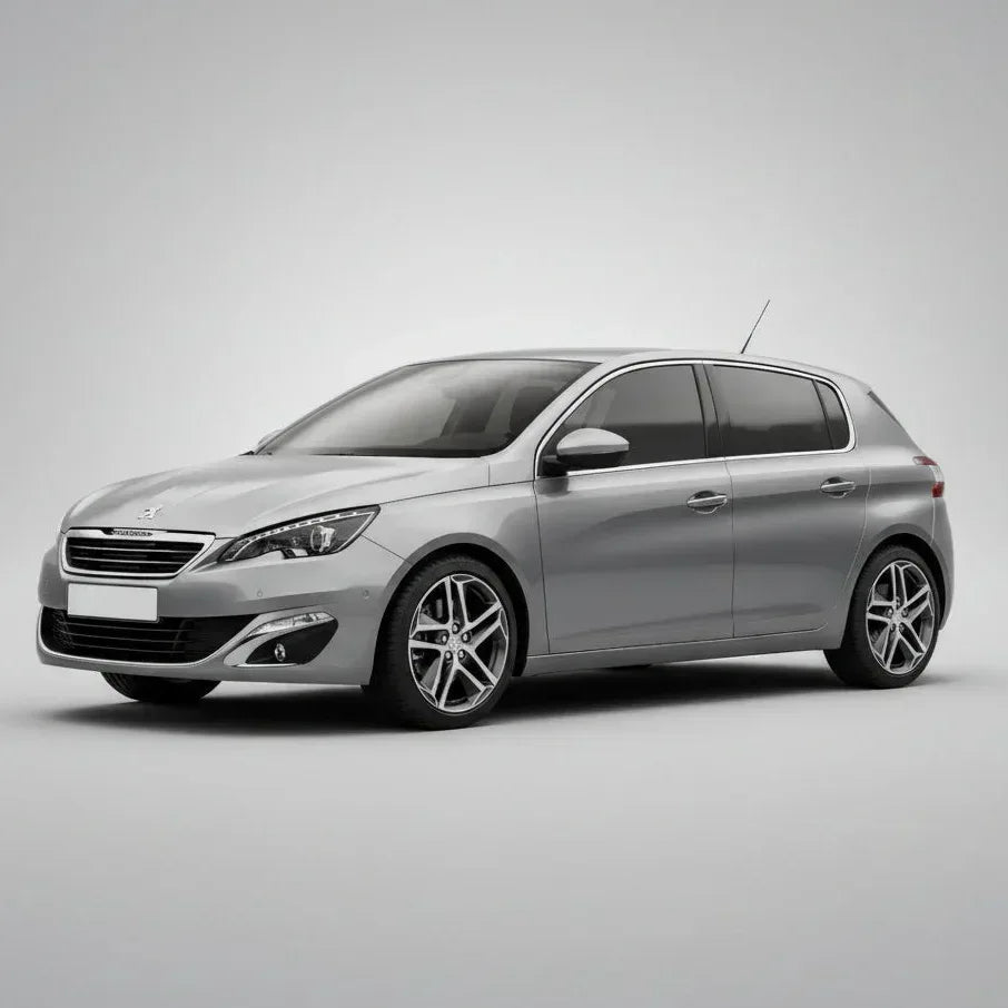 Covorase Auto Tip Tavita Compatibile Peugeot 308 II (2013-2017) Negru - 221.ro