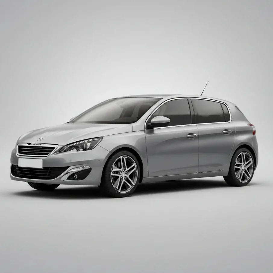 Covorase Auto Tip Tavita Compatibile Peugeot 308 II (2013-2017) Silver