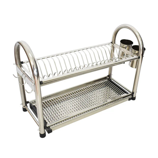 Scurgator, picurator vase, etajat, Inox, Naimeed D3371, 20 farfurii, 42.5 x 59 x 26 cm - 221.ro