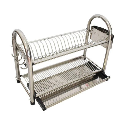 Scurgator, picurator vase, etajat, Inox, Naimeed D3373, 20 farfurii, 42 x 59 x 25 cm - 221.ro