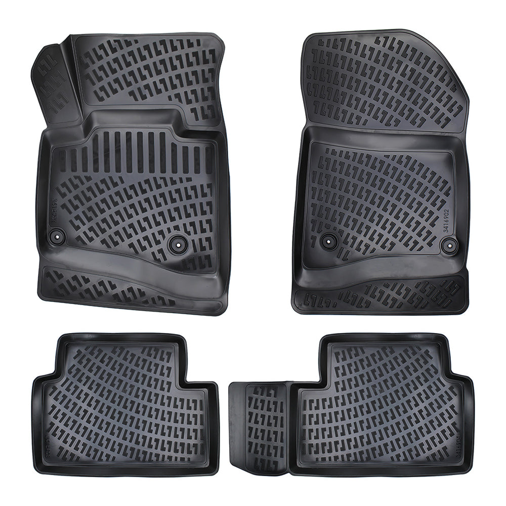 Set covorase auto cauciuc tip tavita pentru citroen c5 ii (rd / td) 2007-2017