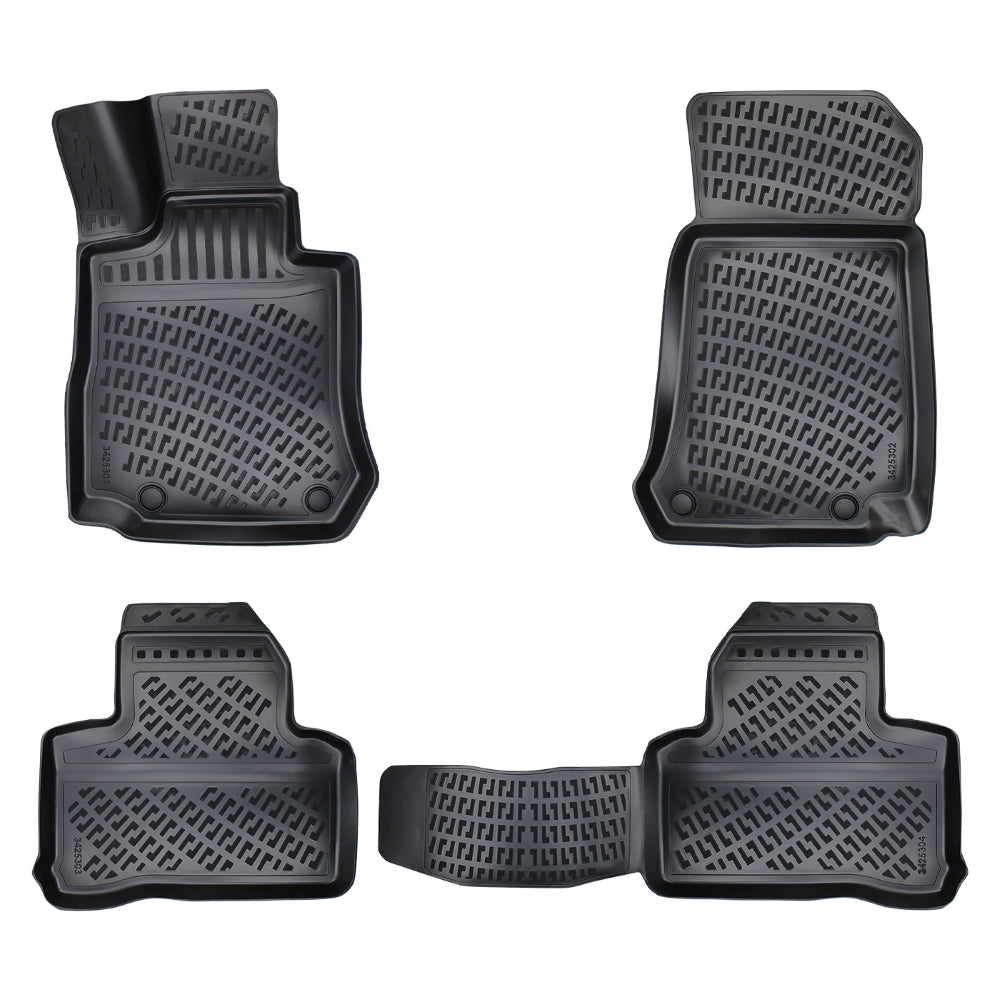 Set covorase auto cauciuc tip tavita pentru mercedes glc x253 / c253 2015-2022
