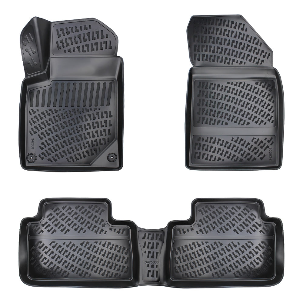 Set covorase auto cauciuc tip tavita pentru peugeot 407 2003-2010
