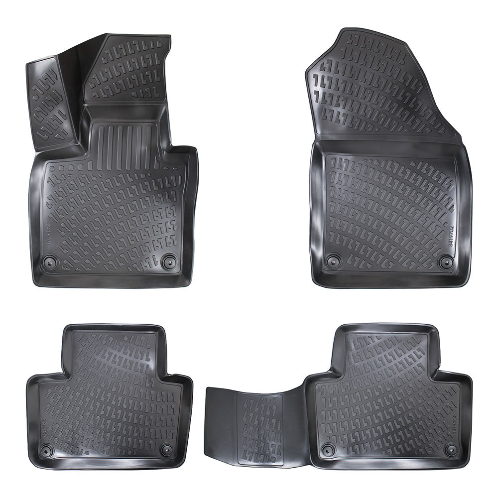 Set covorase auto cauciuc tip tavita pentru volvo xc-90 ii 2015-