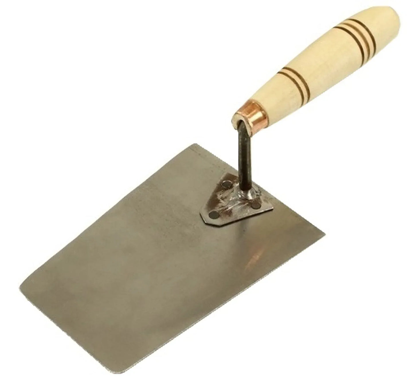 Mistrie inox, 170mm, maner lemn / 3947 - 221.ro
