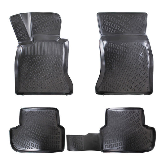 Set covorase auto cauciuc tip tavita pentru bmw 5 vii g30 / g31 / g38 2017-2023