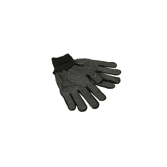Set 12 buc, manusi protectie nr 10 cu buline din cauciuc / 4248 - 221.ro