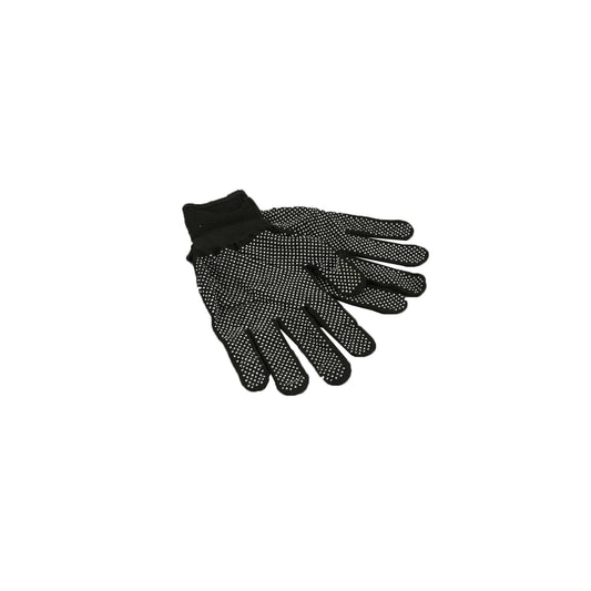 Set 12 buc, manusi protectie nr 10 cu buline din cauciuc / 4248_1