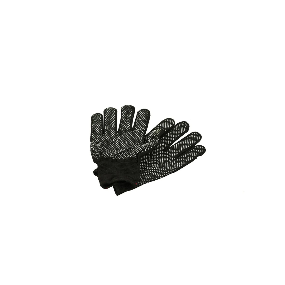 Set 12 buc, manusi protectie nr 10 cu buline din cauciuc / 4248 - 221.ro