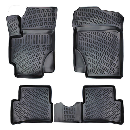 Set covorase auto cauciuc tip tavita pentru hyundai accent iii 2005-2011