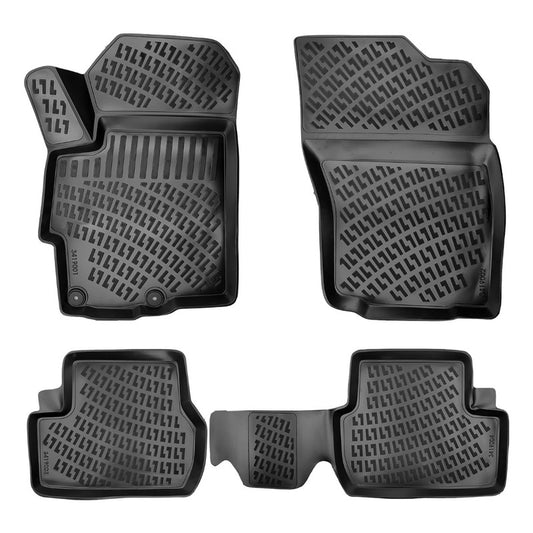 Set covorase auto cauciuc tip tavita pentru mitsubishi lancer 2007-2017