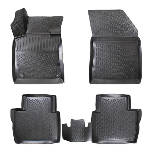 Set covorase auto cauciuc tip tavita pentru peugeot 508 ii 2018-