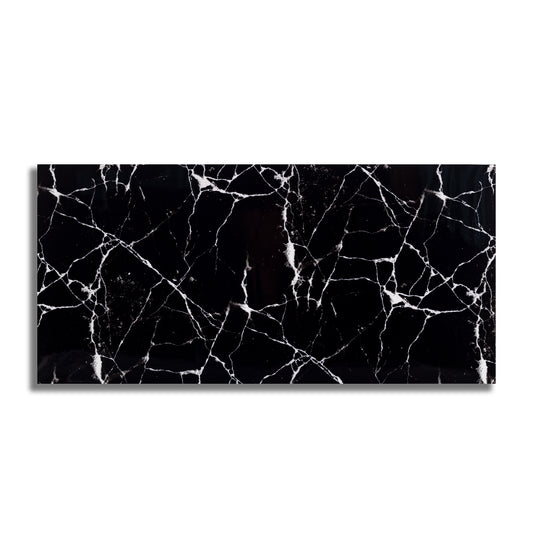 Panou decorativ autocolant D3492 30x60 cm Marmura Neagra