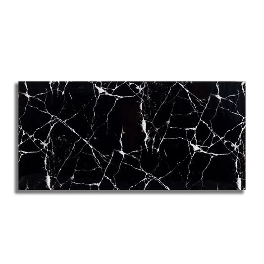 Panou decorativ autocolant D3492 30x60 cm Marmura Neagra - 221.ro
