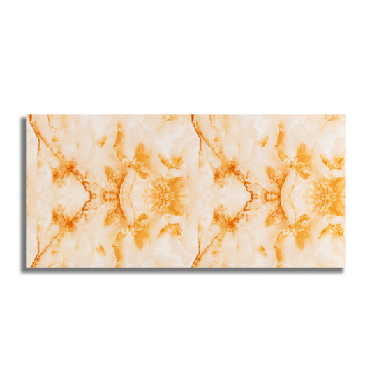 Set 10 panouri decorative, Autoadeziv, suprafata acoperita 1.8 mp, Naimeed D3499, 30x60 cm, Marmura Bej