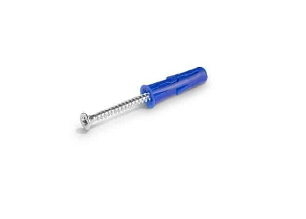 Diblu universal cu șurub prin înfiletare, 6×50 mm, 50 bucăți, 4ALL, gri / 4ALL-06050+4560