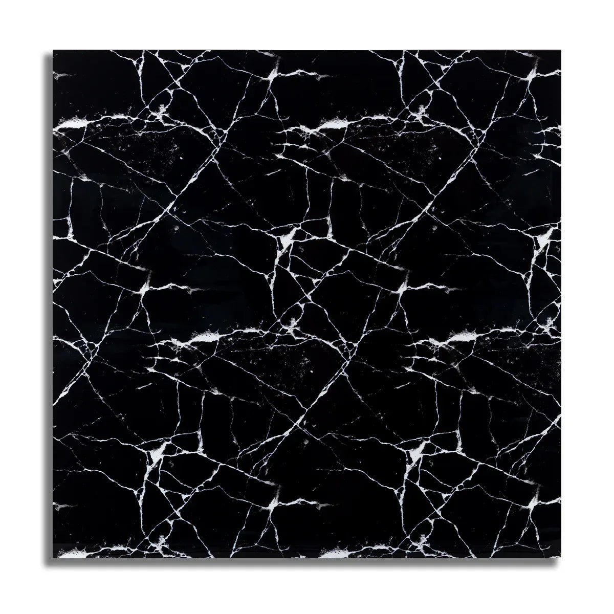 Panou decorativ autocolant D3511 60x60 cm Marmura Neagra - 221.ro