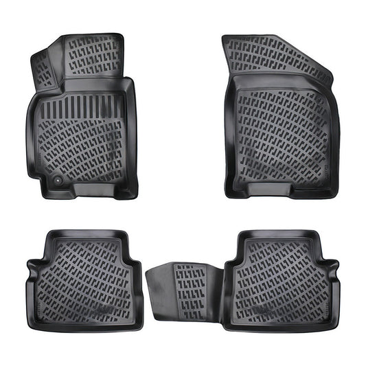 Set covorase auto cauciuc tip tavita pentru chevrolet aveo i 2002-2011