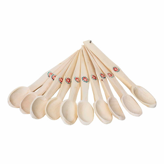 Set 10 linguri din lemn 28cm / 5179_1 - 221.ro