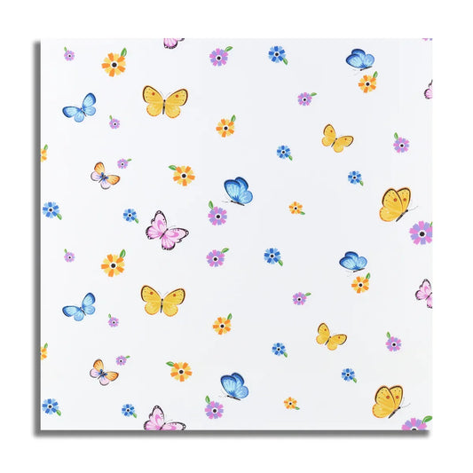 Panou decorativ autocolant D3519 60x60 cm Fluturi - 221.ro