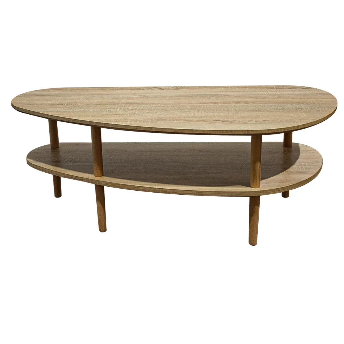 Masuta de cafea, stil modern, inaltime 45cm, Naimeed 601, Salcam Deschis - 221.ro