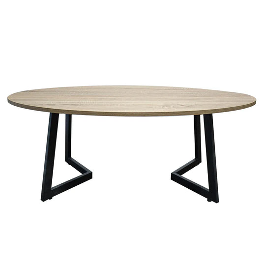 Masuta de cafea, stil modern, inaltime 46cm, Naimeed 802-1, Salcam Deschis - 221.ro