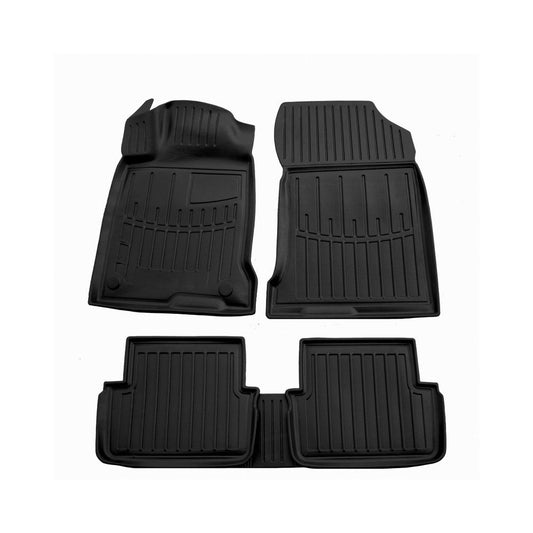 Set covorase auto cauciuc tip tavita pentru renault laguna iii (t) (2007-2015)