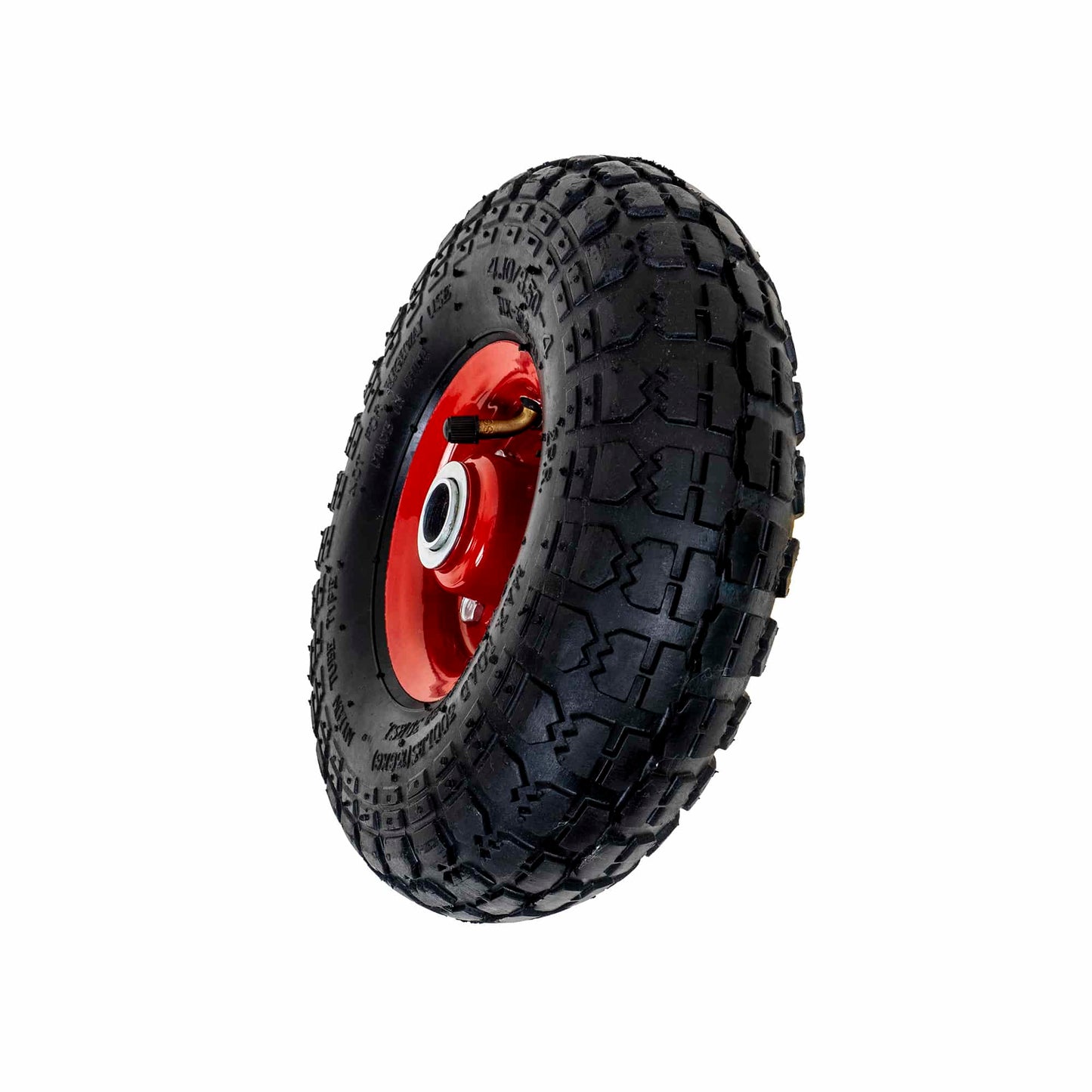 Roata pentru roaba 4.10 / 3.50-4 - 2PR, Ax 20mm / 9614