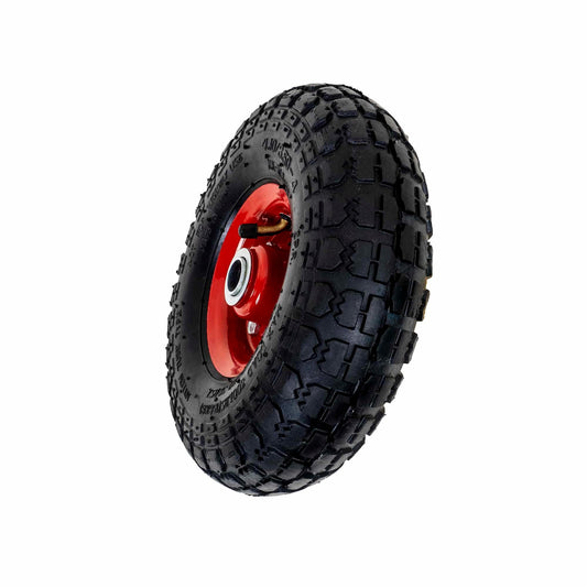 Roata pentru roaba 4.10 / 3.50-4 - 2PR, Ax 20mm / 9614 - 221.ro