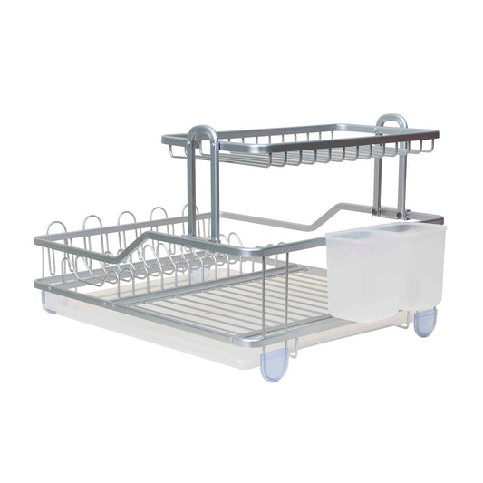 Suport vase, cu tava din plastic si suport tacamuri 55x35x28 cm / 979