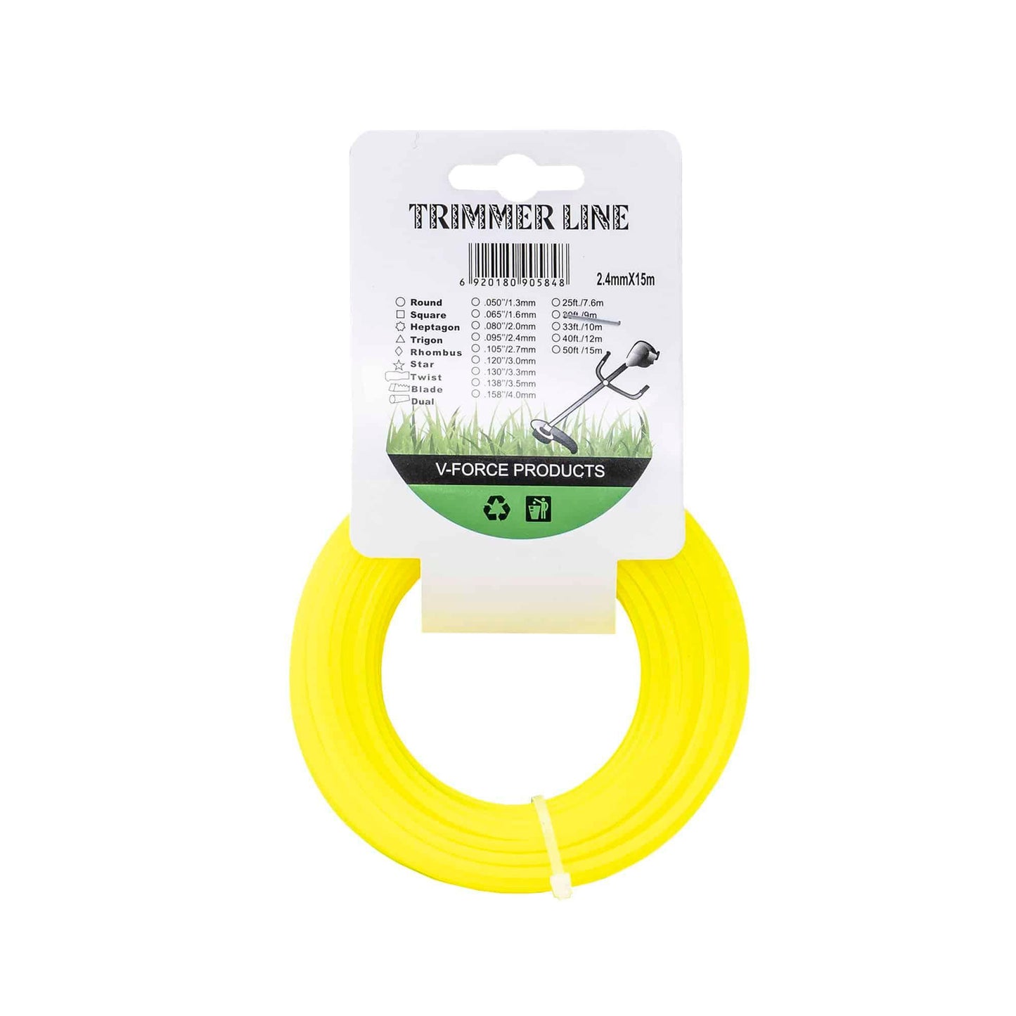 Fir trimmer 2.4mm x 15m / 98612 - 221.ro