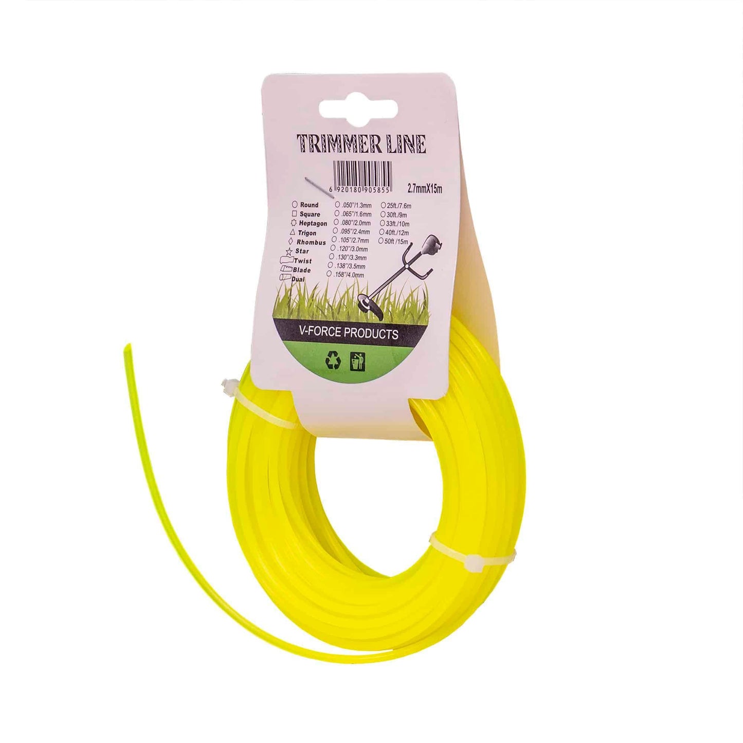 Fir trimmer 2.7mm x 15m / 98613 - 221.ro