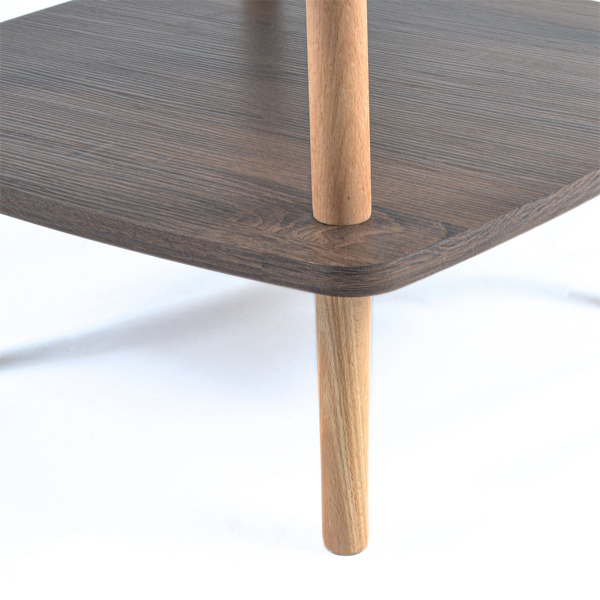 Masuta de cafea, stil modern, inaltime 45cm, Naimeed A-60Y, Stejar Inchis
