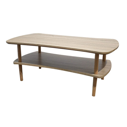 Masuta de cafea, stil modern, inaltime 45cm, Naimeed A63-Y, Salcam Deschis - 221.ro