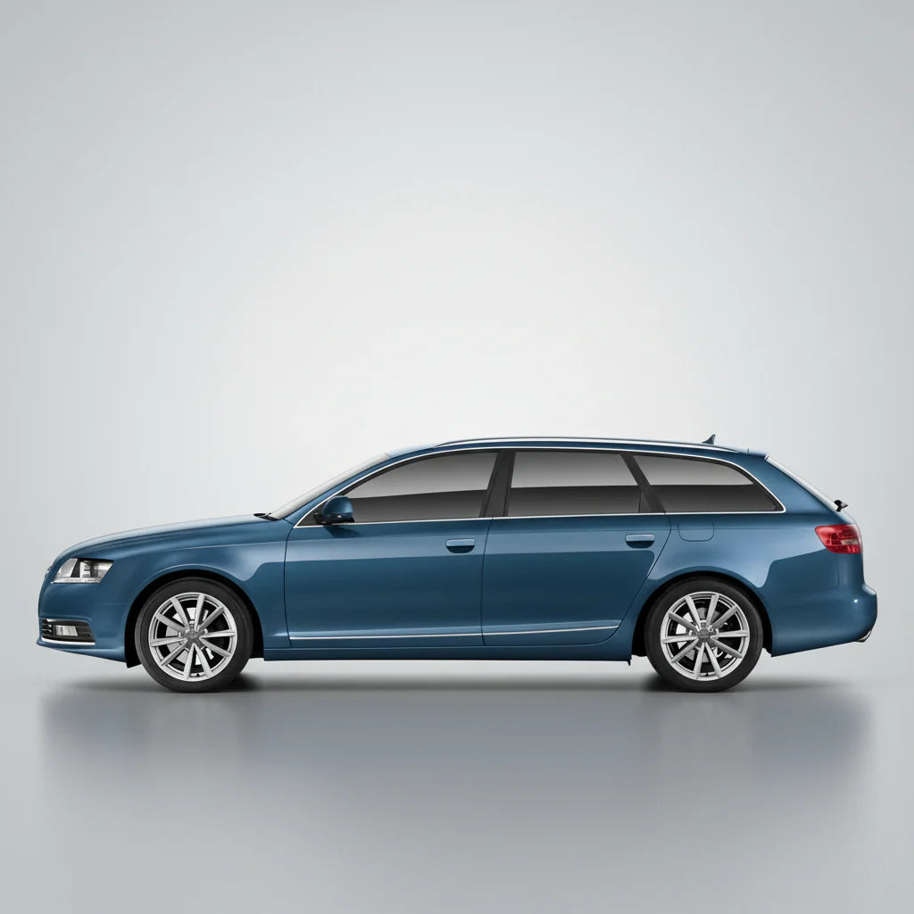Covorase Compatibile Audi A6 C6 Avant 2005–2011 | Tavita Cauciuc | Blue