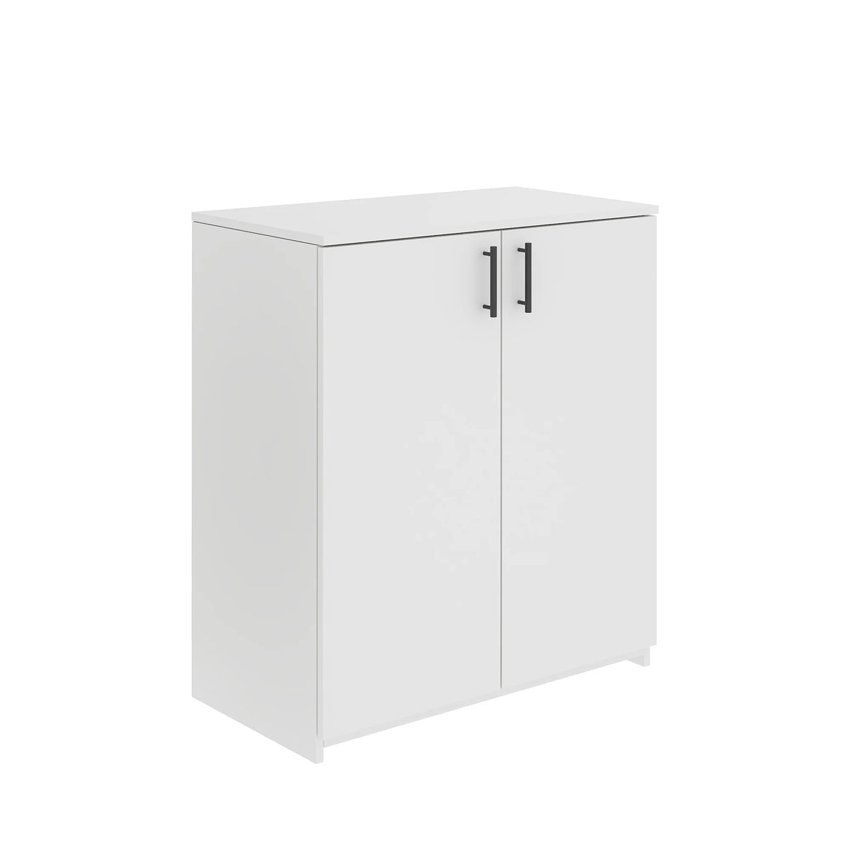 Comoda Creta, 2 Usi, Alb, 80 x 42 x 90 cm