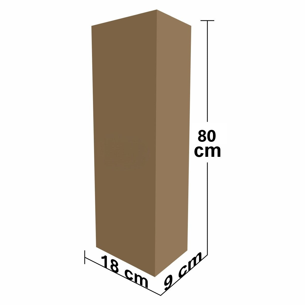 Orhidee cu aspect natural in ghiveci ceramic, 79 cm, Naimeed D6899, Roz