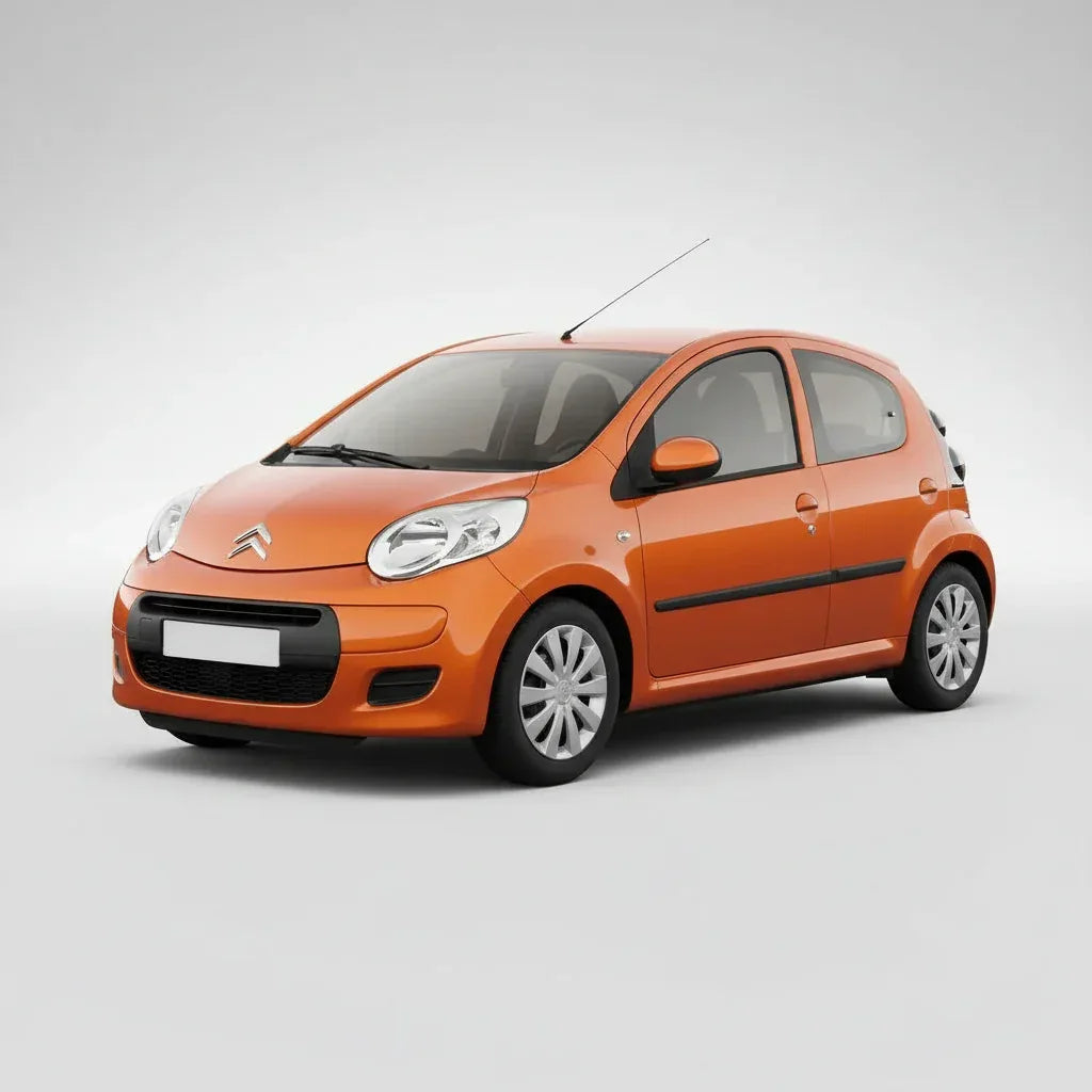 Covorase Auto TeamCar®Tip Tavita Compatibile Citroen C1 I (2005-2014) Red