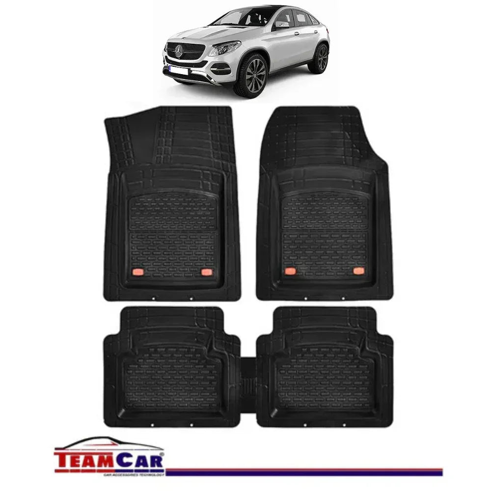 Covorase Auto TeamCar® Tip Tavita Compatibile Mercedes-Benz GLE W167 (2019–) Negru - 221.ro