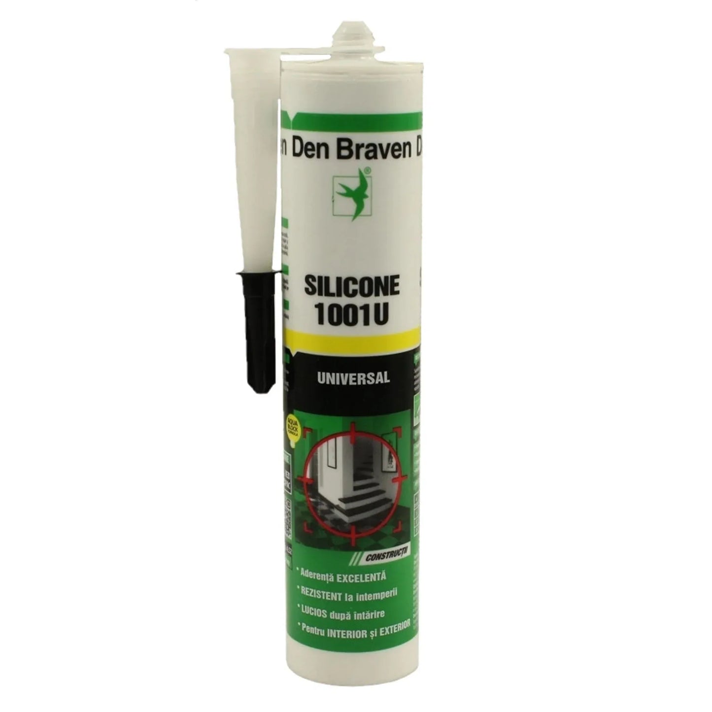 Silicon Den Braven 1001 U, 280ml negru / D 12002211 - 221.ro