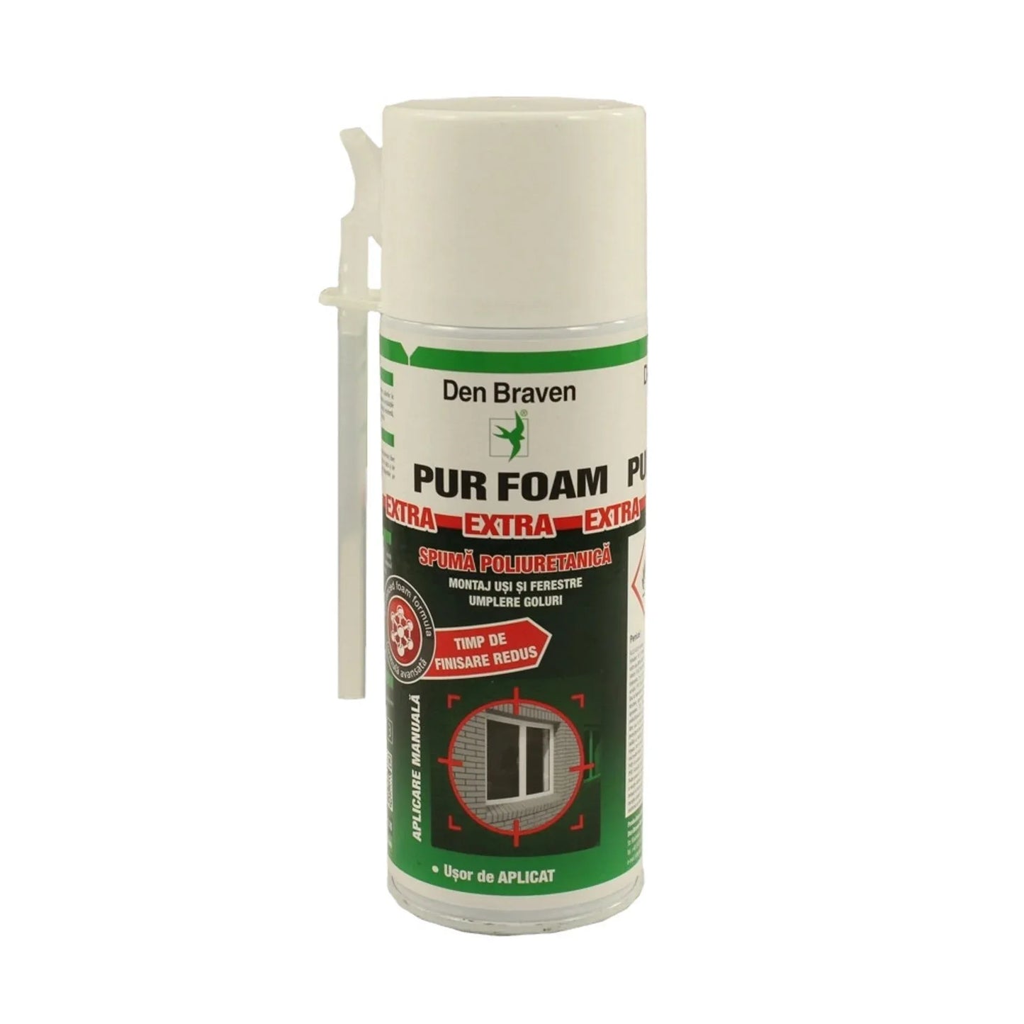 Spuma poliuretanica Den Braven, 300ml / D PU369501 - 221.ro