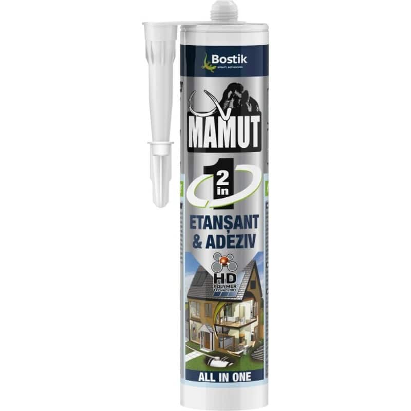 Adeziv si izolant mamut seal universal, maro, 290 ml Bostik / D1184113