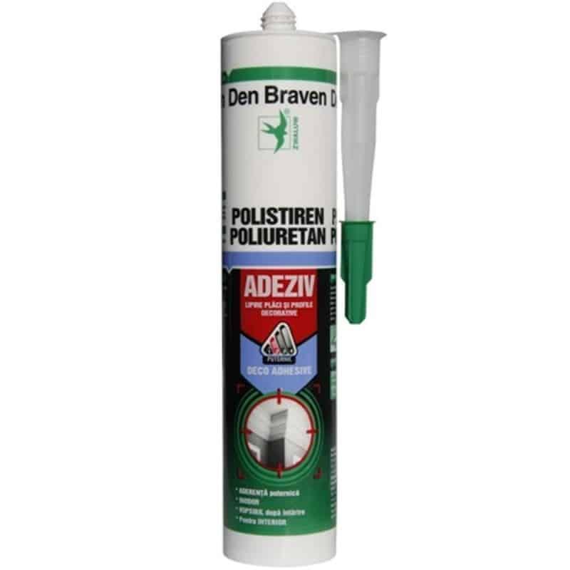 Adeziv poliuretanic Den Braven pentru polistiren, 280 ml / D12002205 - 221.ro