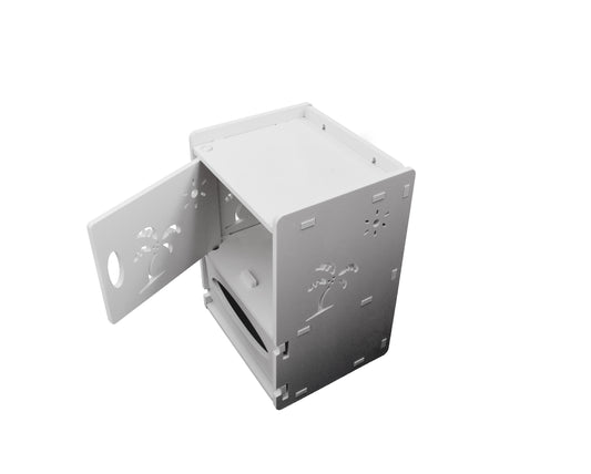 Dulapior cu raft si compartiment hartie, D152, 23*33*20 cm