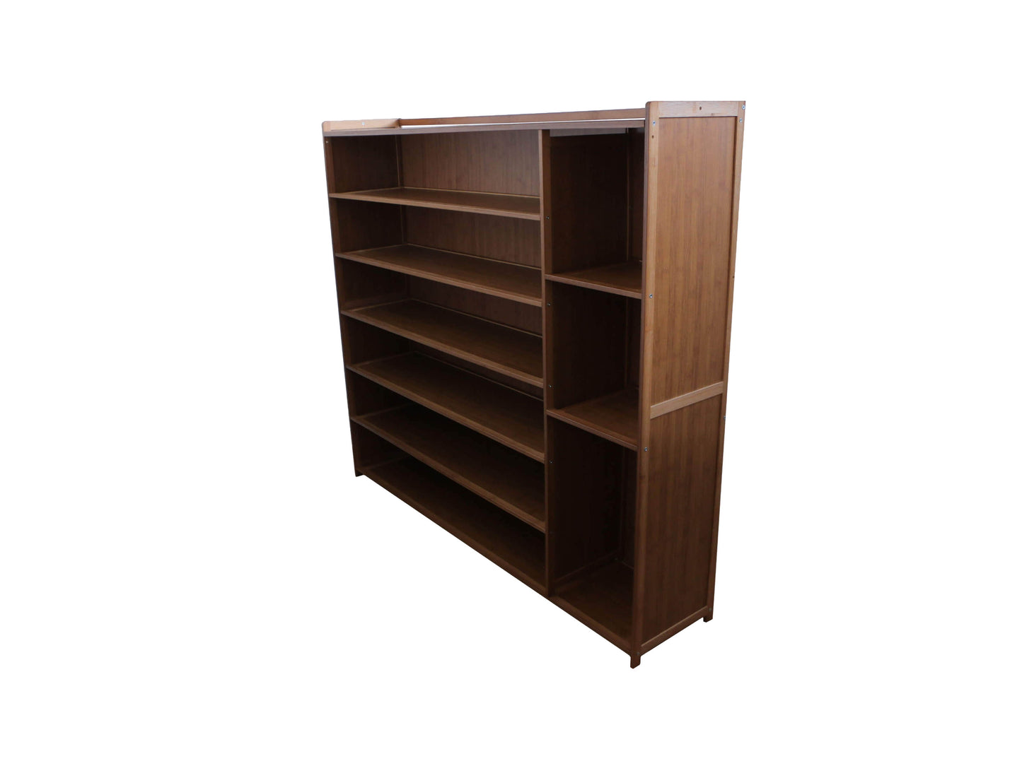 Pantofar din bambus, 10 rafturi, 130*119*28 cm, D184