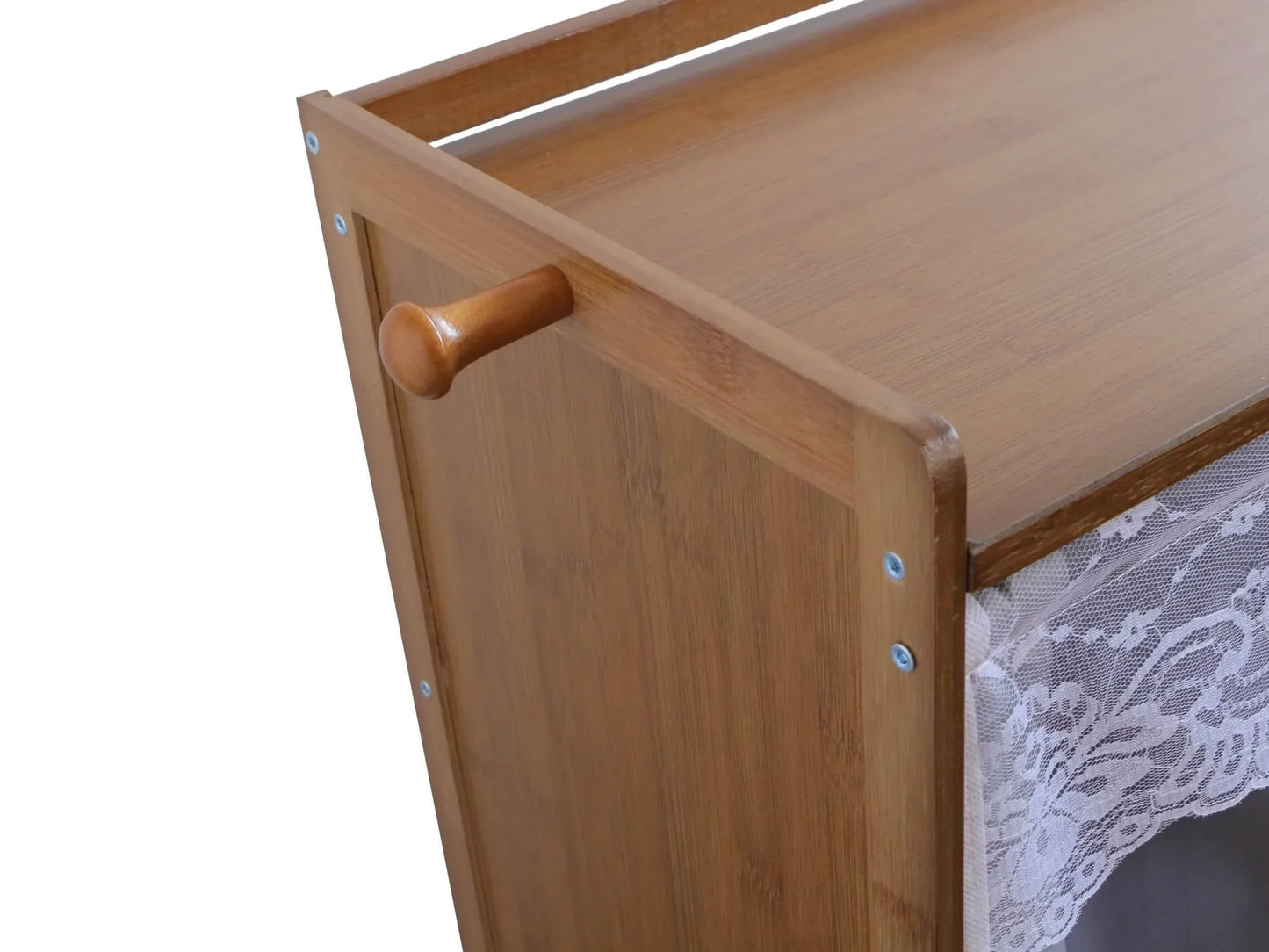 Pantofar din bambus, 6 rafturi, 102*101*28 cm, D185 - 221.ro