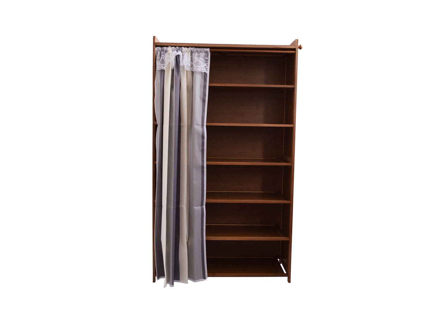 Pantofar din bambus, 7 rafturi, 102*119*28 cm, D187