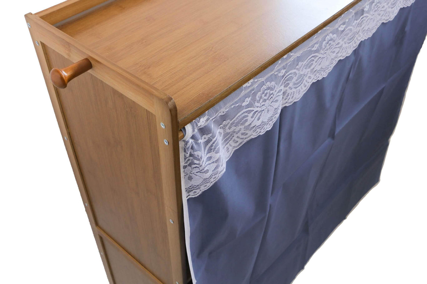 Pantofar din bambus, 6 rafturi, 102*101*28 cm, D188 - 221.ro