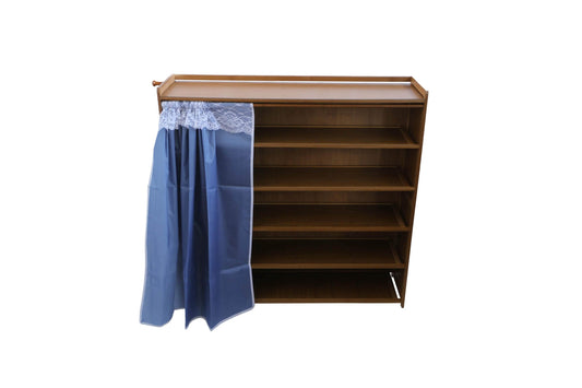 Pantofar din bambus, 6 rafturi, 102*101*28 cm, D188