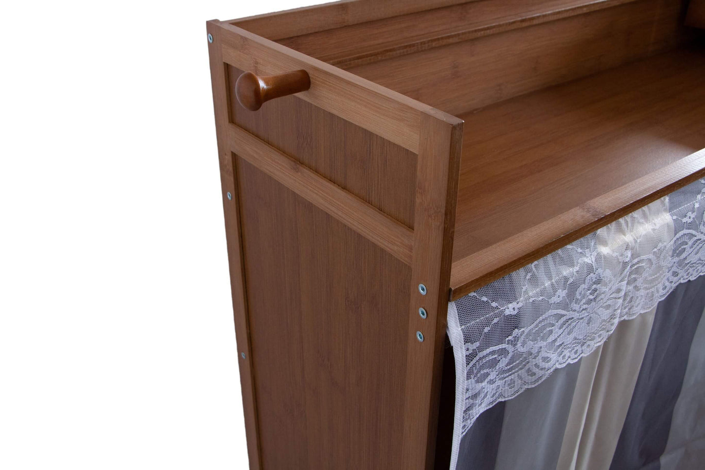 Pantofar din bambus, 10 rafturi, 100*130.5*28 cm, D189